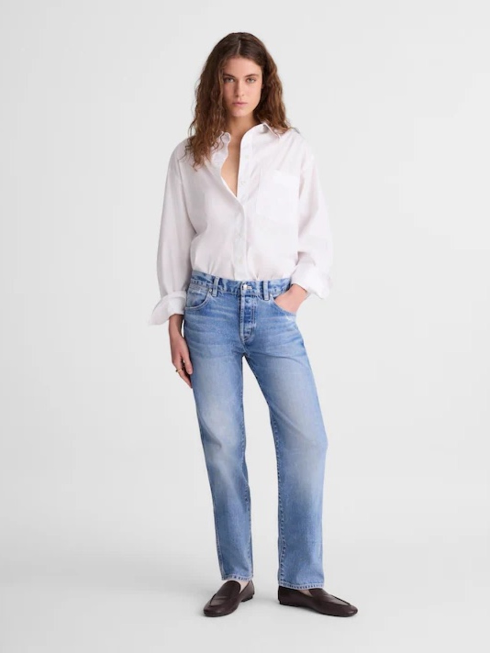 Madewell Women's High Rise Slim Boy Jeans